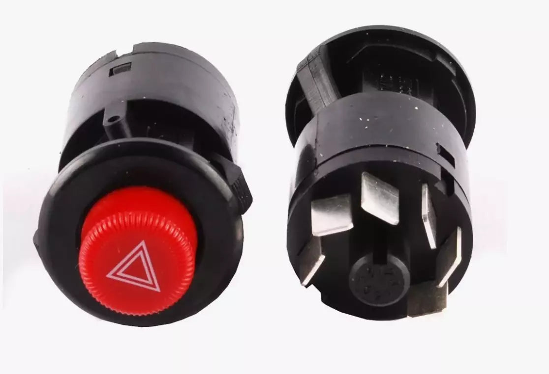Hazard lights switch LADA, UAZ (6 contacts) - Miles Car parts & accessories