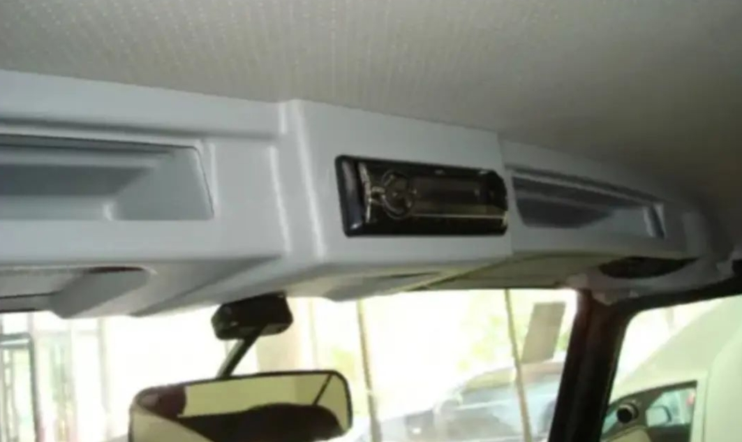 Car Shelf for radio and speakers for UAZ HUNTER (special offer) - Miles Car parts & accessories