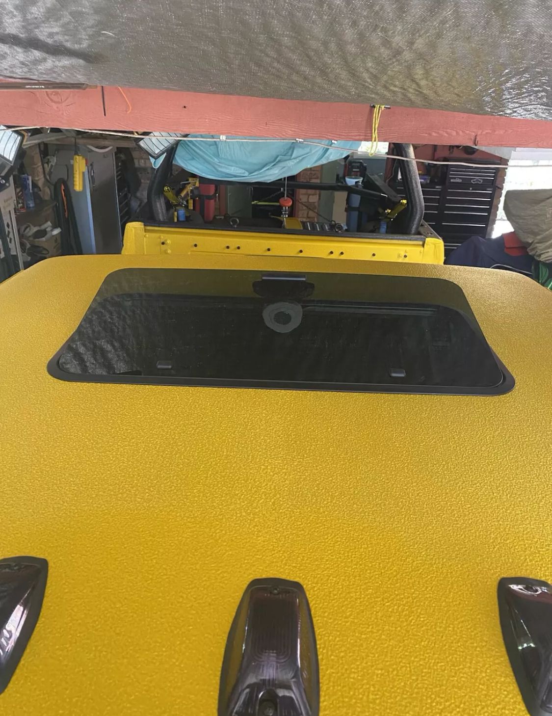 Manual pup-up Car Sunroof (800mm х 426mm) (31.49inch x 16.77inch) - Miles Car parts & accessories