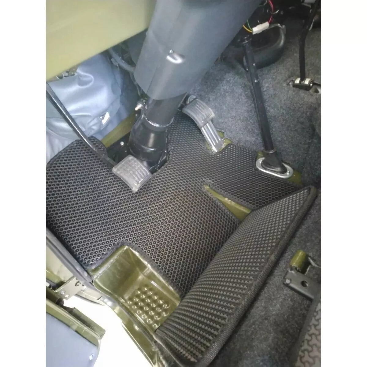 Car interior mats «maxi» (kit 2 pc L/R) UAZ 452 Buchanka - Miles Car parts & accessories