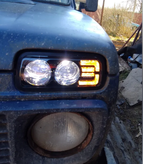 Front marker lights "LED" Lada 4x4 Niva (WD-005)