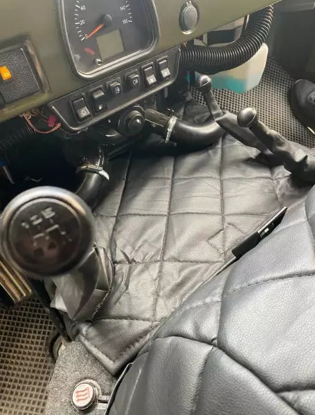 Floor mat gearbox levers (Artificial leather) UAZ 452, Bukhanka - Miles Car parts & accessories