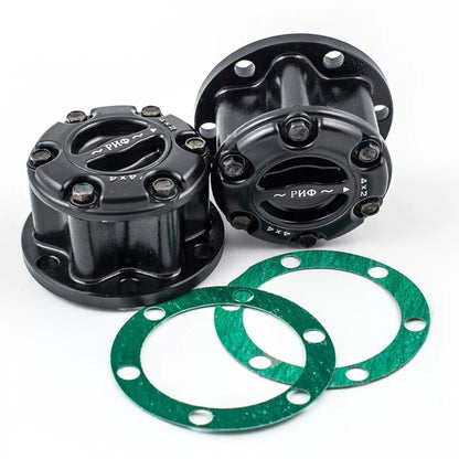 Front axle manual locking hub 4x4 UAZ 469, Hunter, 3151, 452 Buchanka-set 2 pcs - Miles Car parts & accessories