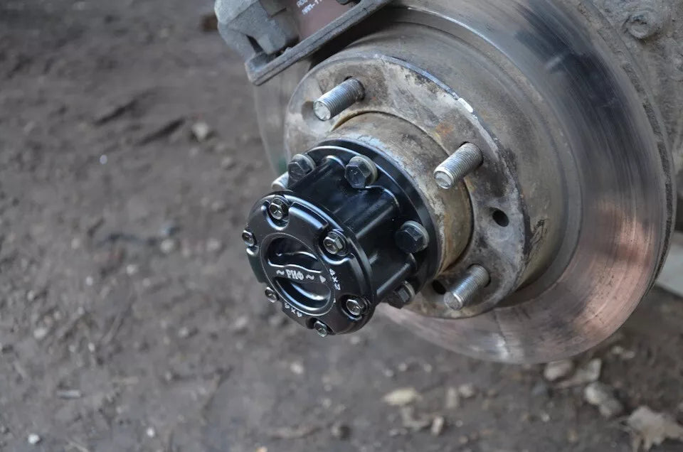 Front axle manual locking hub 4x4 UAZ 469, Hunter, 3151, 452 Buchanka-set 2 pcs - Miles Car parts & accessories