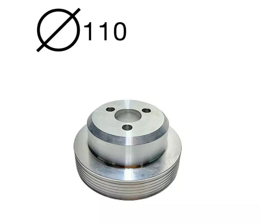 Pulley water pump (aluminum) standard 110 mm, UAZ Hunter, Bukhanka 2,7L - Miles Car parts & accessories