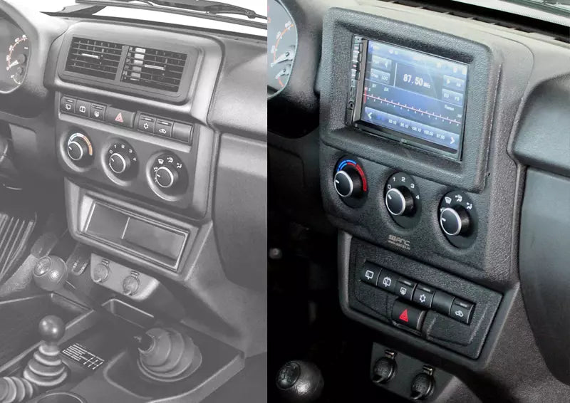 Transitional frame for 2DIN radio (instrument panel console) LADA NIVA LEGEND - Miles Car parts & accessories