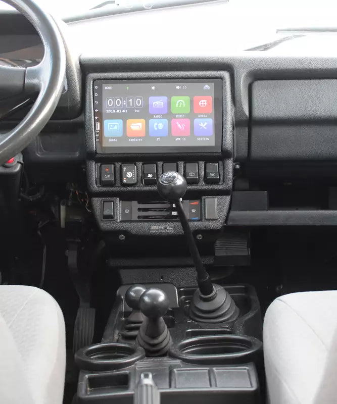 Transitional frame for a 9-inch radio (instrument panel console) LADA 4x4 NIVA - Miles Car parts & accessories