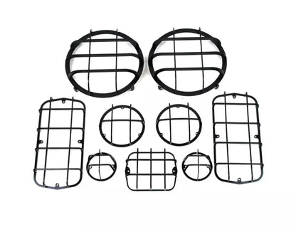 UAZ 452, 3909, 3741 Buchanka, UAZ Hunter,  Set of protective grilles for lights - Miles Car parts & accessories
