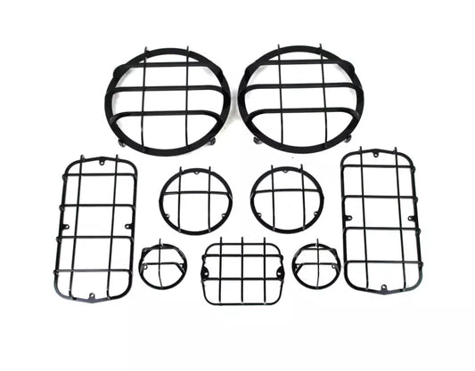 UAZ 452, 3909, 3741 Buchanka, UAZ Hunter,  Set of protective grilles for lights - Miles Car parts & accessories