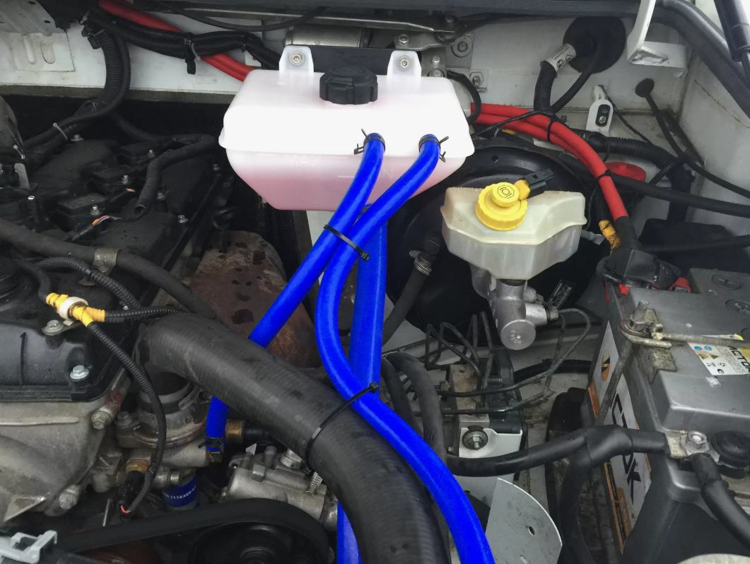 Set of expansion tank pipes silicone UAZ Hunter, Patriot (3pcs) 3163-1311098-00