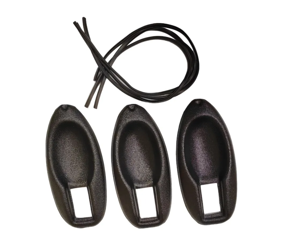 Embellecedores de plástico para manijas UAZ 452, Buhanka (3 piezas)