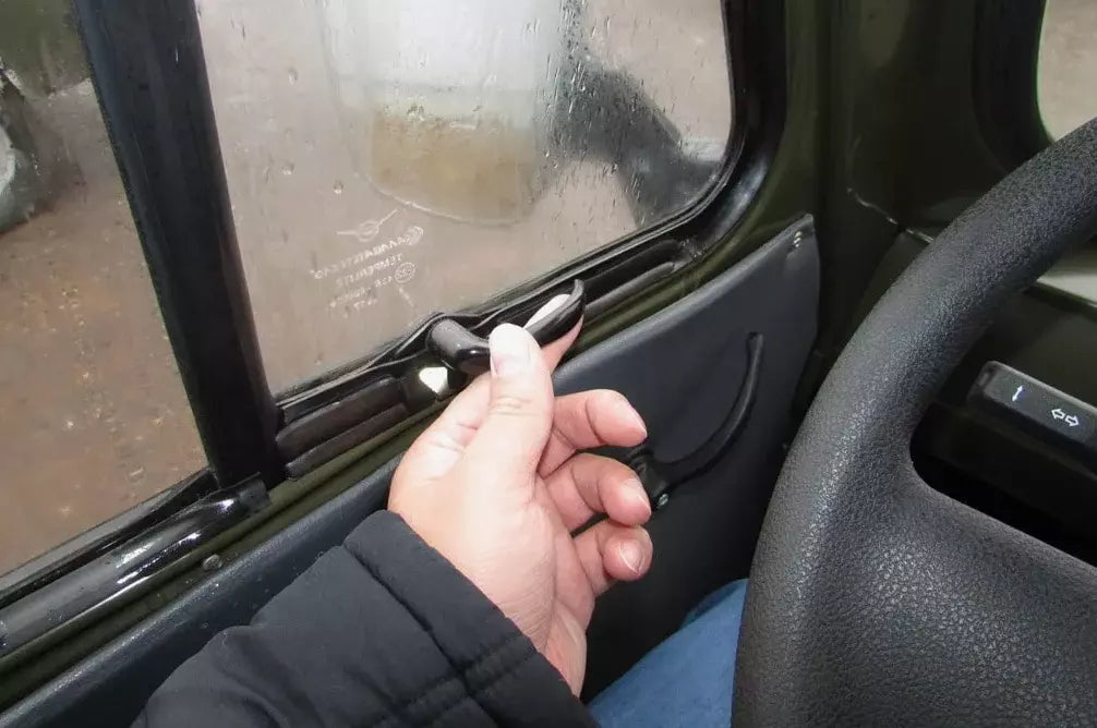 Window closing handle UAZ 452, Bukhanka (kit 2 pcs) - Miles Car parts & accessories