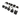 Plastic Door Hinge covers UAZ 452 Bukhanka - Miles Car parts & accessories