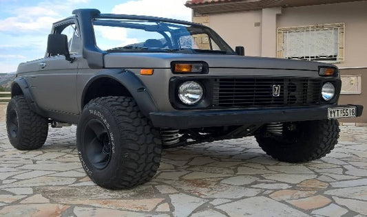 Fender Flares 70mm for LADA NIVA 4x4 (CUTTED WHEEL ARCHES) - Miles Car parts & accessories