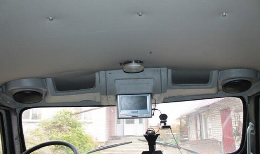 Shelf for radio and speakers (grey) UAZ 452 Bukhanka - Miles Car parts & accessories
