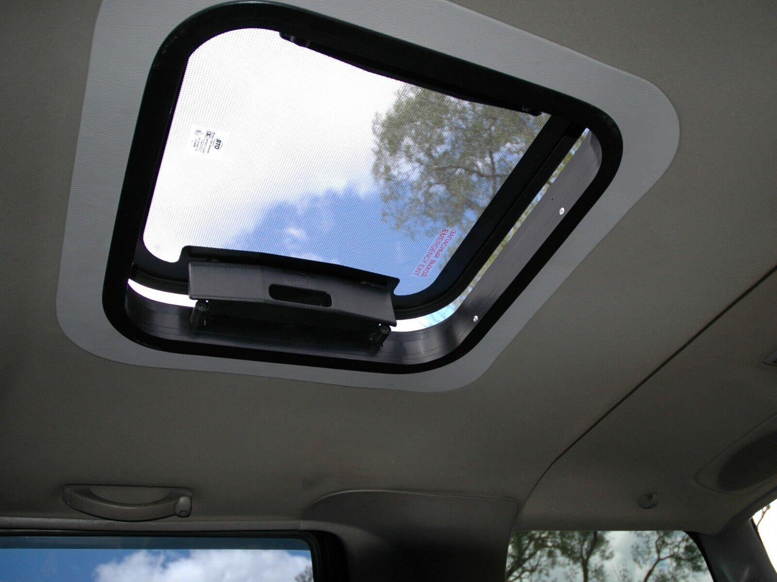 Sunroof for bus, van, camper, truck (500 x 500 mm) - Miles Car parts & accessories