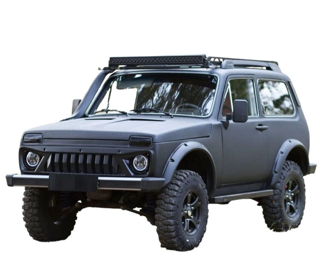 Angry Radiator grille Lada Niva, Urban, 21213, 21214, 2131 (special offer) - Miles Car parts & accessories