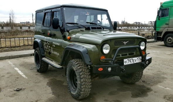 Fender Flare Extensions Trim (kit 4 pc) for UAZ 469, 3151, Hunter - Miles Car parts & accessories